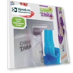 Игровой набор 1Toy Слайм тайм Сделай надувной слайм с блестками