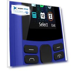 Мобильный телефон Nokia 105 DS TA-1378 4G 16VEGL01A01 blue/1.8''/128MB/48MB(ROM/RAM)/2 Sim/LTE/GSM/GPRS/WCDMA/Micro-USB/1020mAh