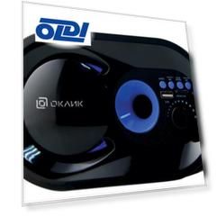 Колонки Oklick OK-433 2.1 (две колонки + сабвуфер) Черный