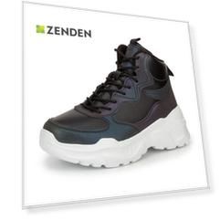 Кроссовки высокие для девочек ZENDEN first
