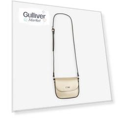 Сумка из искусственной кожи золотистого цвета Gulliver