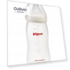 Pigeon Бутылочка для кормления SofTouch Peristaltic Plus 240мл, PP