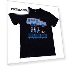 Футболка мужская Barking Store "Скулбас", L, черная