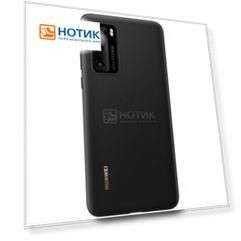 Чехол-накладка Huawei P40 PU Case Black для HUAWEI P40, Полиуретан, Черный, 51993709