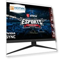 Монитор 27" MSI Optix G273QF, QHD, IPS, 2xHDMI, DP, Черный 9S6-3CA81A-066