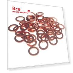 Медная шайба jtc 9.0х15.0х2.0, 25 шт. inf.29.0915-2.0
