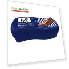 Губка для обуви для гладкой кожи, бесцветная, Salton, Unimax, 100904
