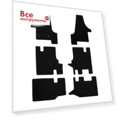 Коврики в салон klever premium volkswagen transporter t5 2003-, мв., 6 шт. klever03514222110kh
