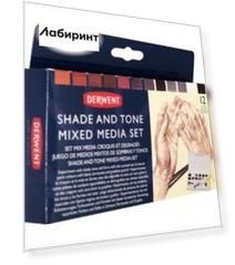 Набор красок Shade & Tone Mixed Media, 12 цветов