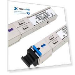 Модуль SFP NSGate SF-W02/BL-I NK5515-20-I одноволоконный, 155 Mbps, 1550Tx/ 1310Rx, SM, LC, IND, 20 км