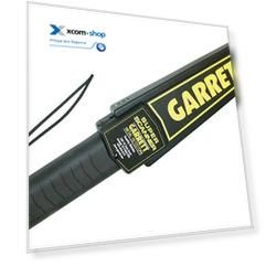 Металлоискатель GARRETT SuperScanner ручной в виде “дубинки”, габарит - 420х83х41мм, время непрерывной работы от 9 В батареи - до 80 часов