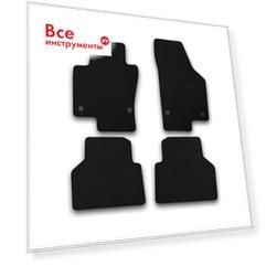 Автомобильные коврики в салон VOLKSWAGEN Tiguan, 2007-2016, кросс. Klever