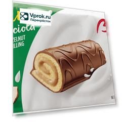 Рулет Balconi Бисквитное Nocciola 222г