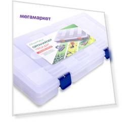 Martika Органайзер Martika "Фолди" 310х190х36 прозрачный