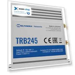 Модем Teltonika Networks TRB245 LTE cat.4, SMA, GNSS SMA, 1x10/100Mbps RJ45, 2xminiSIM, Digital I/O
