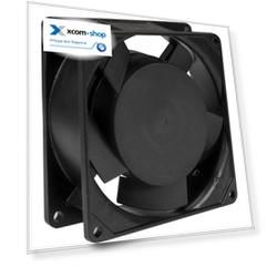 Вентилятор для корпуса Exegate EX09225BAL 92x92x25mm, 2600rpm, 27CFM, 35dBA, 220V, кабель 300мм
