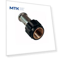 Муфта ВР, ПВДФ пресс, 40x1", HENCO