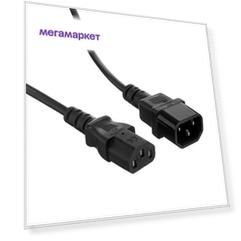 Кабель ExeGate Power EC-1P C13-C14 1m Black