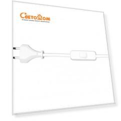 Шнур с переключ белый (2м)(10шт в упаковке) 230V AC 50Hz (max 2A) Kink light A2300,01