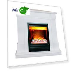 Электрокамин с классическим очагом 3D Real-Flame