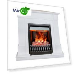 Электрокамин с классическим очагом 3D Real-Flame