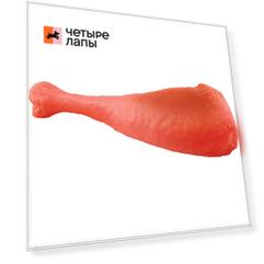 Pet Hobby Игрушка для собак Ножка куриная, 17 см
