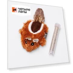 Rurri Игрушка для кошек Бурундук, 15 см