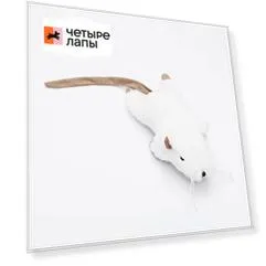 Rurri Игрушка для кошек Крыса, 17 см