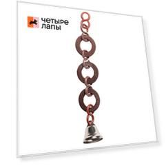 Triol Игрушка для птиц Деревянные колечки 155*23мм