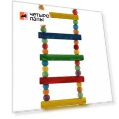 Triol Игрушка для птиц Лестница-бусинки 40х7,5см