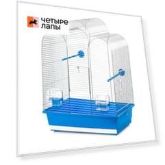 Inter-zoo клетка для птиц Иза 1 оцинкованная 45х28х61,5 см