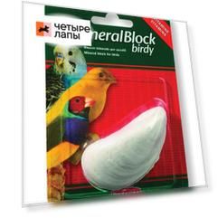 Padovan MINERALBLOCK Birdy минеральная добавка для декоративных птиц 20 г