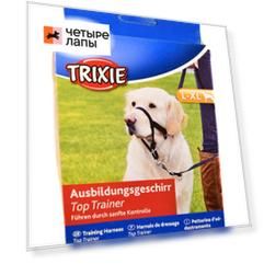 Trixie Намордник тренировочный, L-XL, 37 см, (длина поводка 48-60 см)