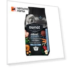 Ownat Maxi Junior Ultra Сухой корм для щенков крупных пород, с курицей и индейкой, 3 кг