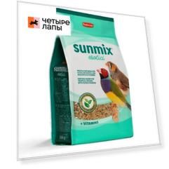 Padovan Sunmix Esotico корм комплексный/основной для экзотических птиц, 850г