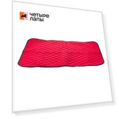 Rurri Многоразовая пеленка для кошек и собак с антибактериальной пропиткой имембраной, 60х90см, бордовая