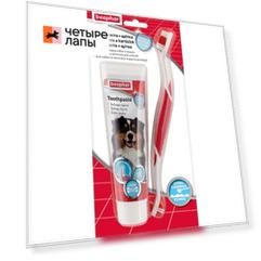 Beaphar Зубная паста + зубная щетка