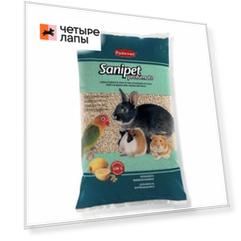 Padovan Sanipet Profumato Наполнитель для клетки грызунов кукурузные гранулы, 4л