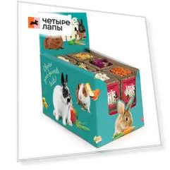 Little One Корзинка из луговых трав с наполнением, в ассортименте (пастернак, цукини, морковь, яблоко, бутоны роз, тыква), 65 гр.