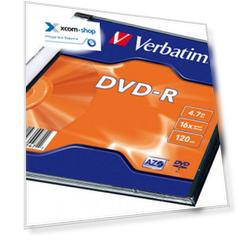 DVD-R диск 4.7Gb 16x (20шт)