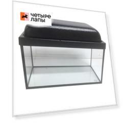 Голд Фиш Аквариум прямоугольный (7 л, 30x14x18,6 см) с крышкой