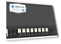 Кросс оптический стоечный TopLAN КРС-Top-1U-16SC/U-OM2-BK 19", 16 SC/UPC адаптеров, многомодовый (50/125), 1U, черный, укомплектованный