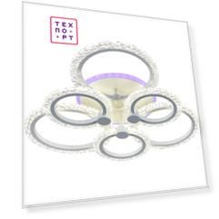 Люстра светодиодная Profit Light 18027/6 WHT A 108W+8W RGB