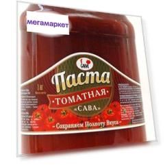 Томатная паста Сава 20% 1 кг