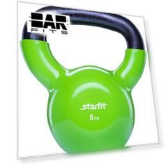 Гиря виниловая STARFIT DB-401 8 кг, зеленая