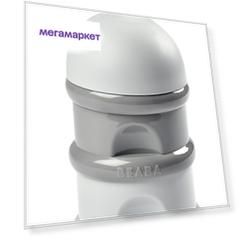 Контейнер для сыпучих смесей BEABA BOITE DOSEUSE LIGHT, DARK MIST