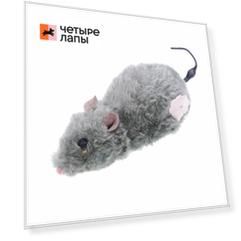 Petmax Игрушка для кошек Мышь заводная 11,5 см