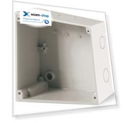 Коробка накладная DKC DIS572M0310 с метрическими вводами 136х125, "Quadro"