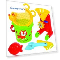 Gowi Набор для игры с песком и водой № 1 6 предметов