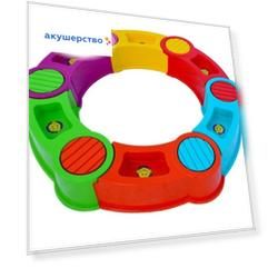 R-Toys Песочница сборная Радуга